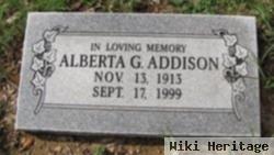 Alberta G Addison