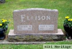 Fanchon E Motto Ellison