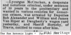 Samuel Lycurgus Mccracken, Jr