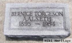 Bernice Ora Torgeson Aalseth