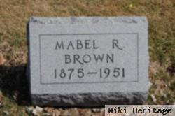 Mabel R Brown