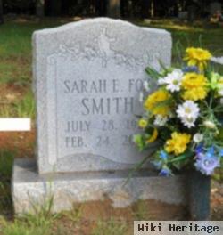Sarah Ella Foxx Smith