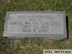 Evelyn Carpenter Slaughter