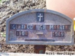 Gertrude G Martin