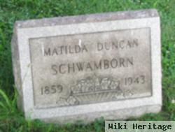 Matilda Duncan Schwamborn