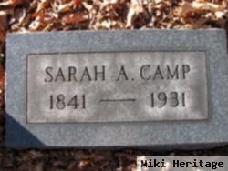 Sarah A Camp