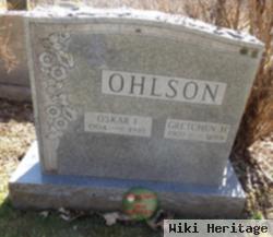 Oskar F Ohlson