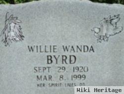 Willie Wanda Day Byrd