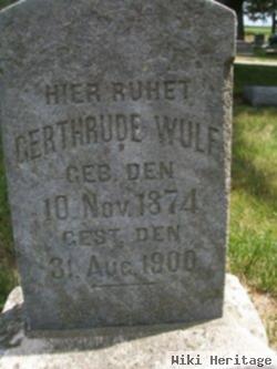 Gerthrude Margaretha Wulf