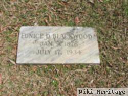 Eunice D Blackwood