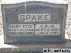 Mary Etta Collins Spake