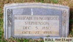 Mary Elizabeth Norwood Stephenson