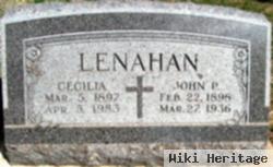 John P Lenahan