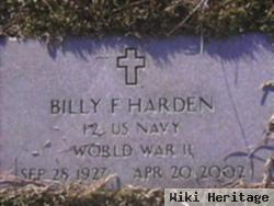 Billy F. Harden