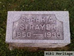 Sarah A. Strayer