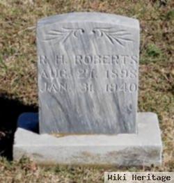 R H Roberts