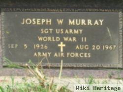 Sgt Joseph W. Murray