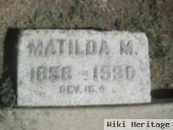 Mrs Matilda Mary "tillie" Behrens Story