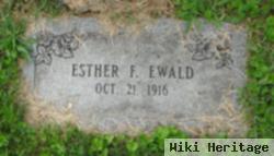 Esther F Ewald