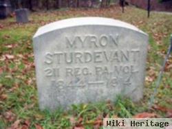 Myron Sturdevant