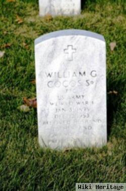 William G Cocos, Sr