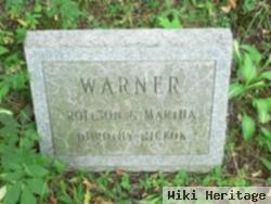 Martha Ellen Davis Warner