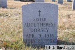 Sr Alice Therese Dorsey