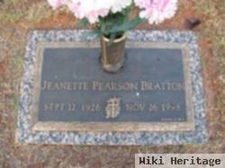 Jeanette Pearson Bratton