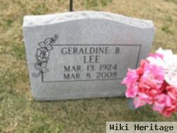 Geraldine B. Lee