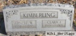 Ernest Wilbur Kimberling