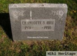 Charlotte B Hill