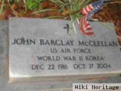 John Barclay Mcclellan