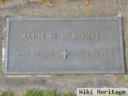 Alice Marie Mcdonald