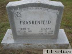 Fred W Frankenfeld