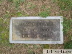 James D Dowell