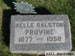 Nelle Ralston Provine