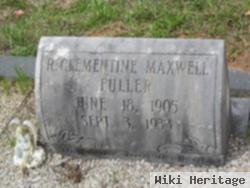 R. Clementine Maxwell Fuller