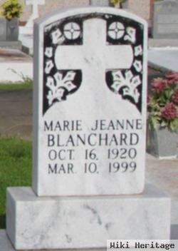 Marie Jeanne Blanchard