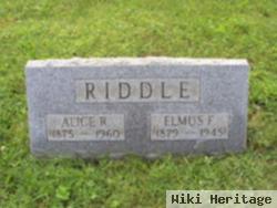 Alice R. Riddle