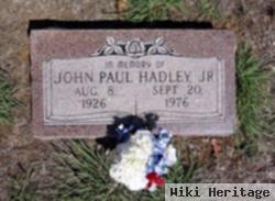 John Paul Hadley, Jr