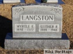 Myrtle Edna Stickrod Langston