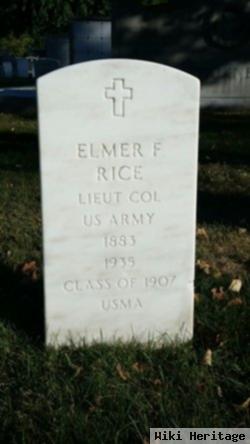 Ltc Elmer F. Rice
