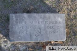 Billie Burke Ponder