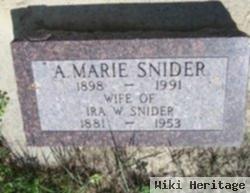 A Marie Snider