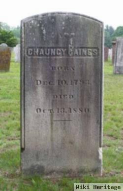 Capt Chauncy Gaines