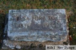 Elsa Ford Fox