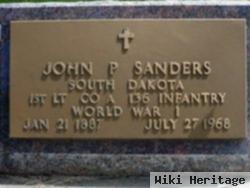 Ltc John Paddock Sanders