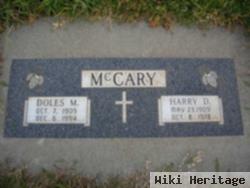 Harry D Mccary