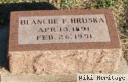 Blanche F Hruska