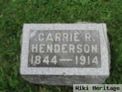 Caroline R "carrie" Haworth Henderson